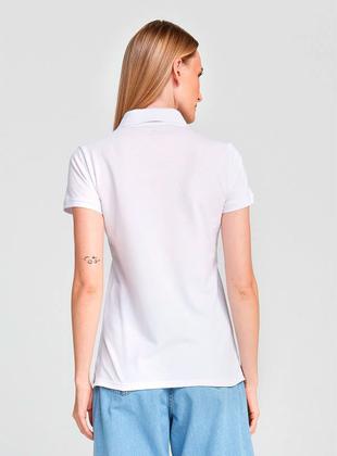 Imagem de Camisa Polo Manga Curta Hering N36X Feminina Algodão T. P/XXG