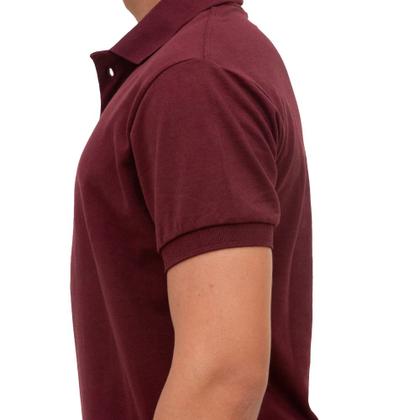 Imagem de Camisa Polo Masculina Algodao e Poliester Camiseta Com Gola Premium Manga Curta Piquet Varias Cores