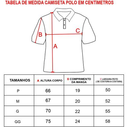 Imagem de Camisa Polo Masculina Algodao e Poliester Camiseta Com Gola Premium Manga Curta Piquet Varias Cores