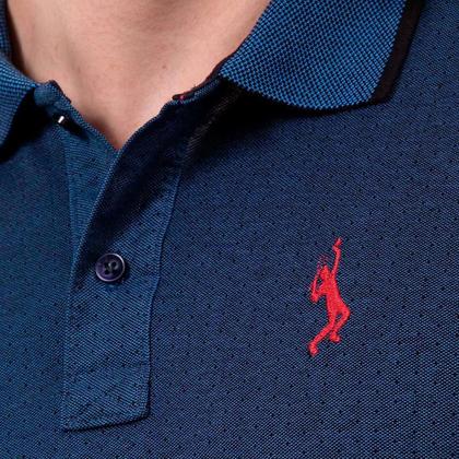 Camisa Polo Masculina Básica Piquet Algodão Confortável - John Pull Imagem de Camisa Polo Masculina Básica Piquet Algodão Confortável
