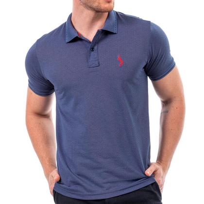 Imagem de Camisa Polo Masculina Básica Piquet Algodão Confortável