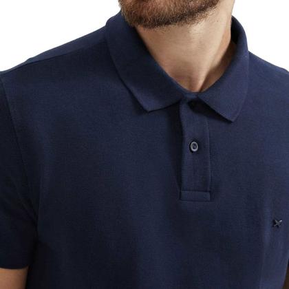 Imagem de Camisa Polo Masculina Hering MC Slim Marinho - 3M7
