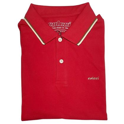 Imagem de Camisa Polo Masculina Malha Piquet Colcci Listras