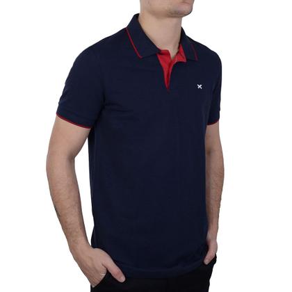 Imagem de Camisa Polo Masculina MC Hering Azul Marinho - 036H8