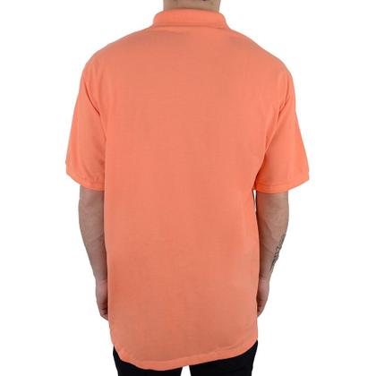 Imagem de Camisa Polo Masculina Ogochi Piquet Plus Size Laranja - 0019