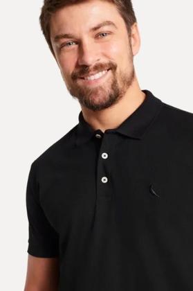 Imagem de Camisa Polo Piquet Classica Reserva Preto GG