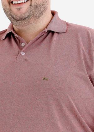 Imagem de Camisa Polo Plus Size Mesclada