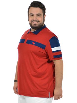 Imagem de Camisa polo plus size ouro fenomenal(sem elasticidade)