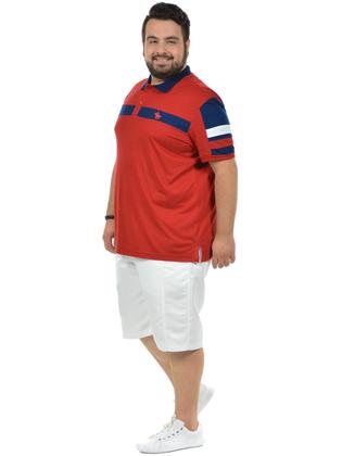 Imagem de Camisa polo plus size ouro fenomenal(sem elasticidade)