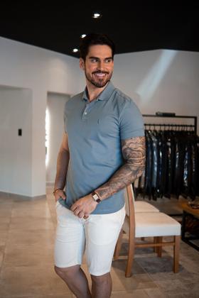 Imagem de Camisa Polo Reserva Azul Raf