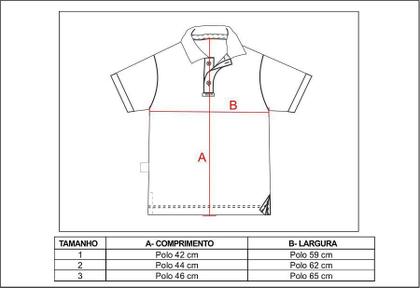 Imagem de Camisa polo revedor atlético mg menino - infantil 1,2,3