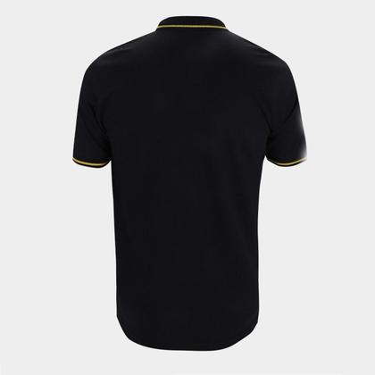 Imagem de Camisa Polo Santos RetrôMania Ouro Vintage Masculina