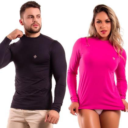 Imagem de Camisa Proteção Solar UV 50 Camiseta Térmica Dry Fit