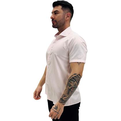 Imagem de Camisa Raphy Slim Manga Curta Masculina