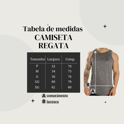 Imagem de Camisa Regata Masculina Fitness Treino Academia