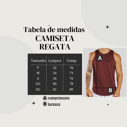 Imagem de Camisa Regata Masculina Fitness Treino Academia