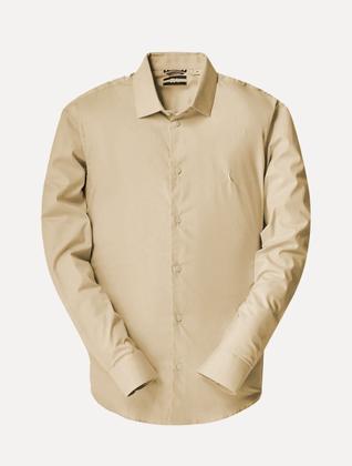 Imagem de Camisa Reserva Masculina Nova Paraty Caqui Escuro