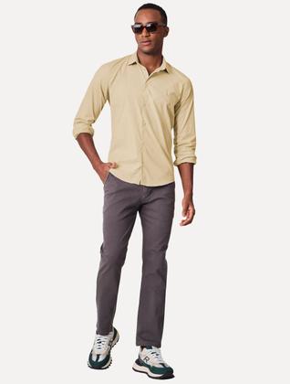 Imagem de Camisa Reserva Masculina Nova Paraty Caqui Escuro