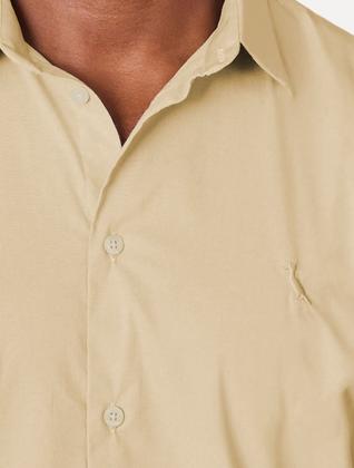 Imagem de Camisa Reserva Masculina Nova Paraty Caqui Escuro