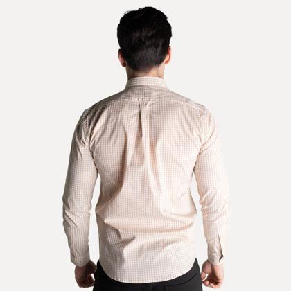 Imagem de Camisa RL Xadrez Slim Fit Bege