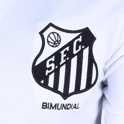 Imagem de Camisa Santos 1963 Bi Mundial Retrômania Masculina