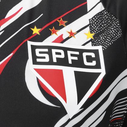 Imagem de Camisa São Paulo 25/26 s/n Pré Jogo New Balance Feminina
