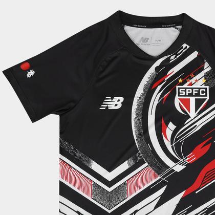 Imagem de Camisa São Paulo 25/26 s/n Pré Jogo New Balance Feminina