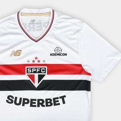 Imagem de Camisa São Paulo I 25/26 Jogador New Balance Masculina