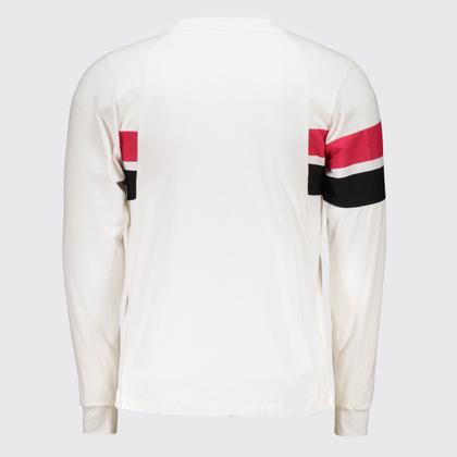 Imagem de Camisa São Paulo Retrô 2005 Manga Longa Branca