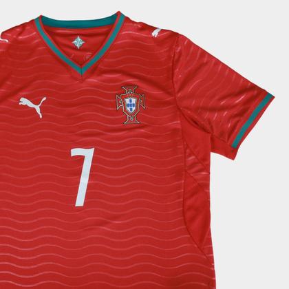 Imagem de Camisa Seleção Portugal Home 2026 N7 C. Ronaldo Torcedor Puma Masculina