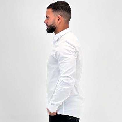 Imagem de Camisa Sibra Manga Longa Slim Masculina