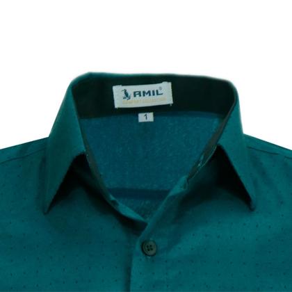 Imagem de Camisa Social Amil Masculina Manga Longa Comfort Com Detalhes 1873