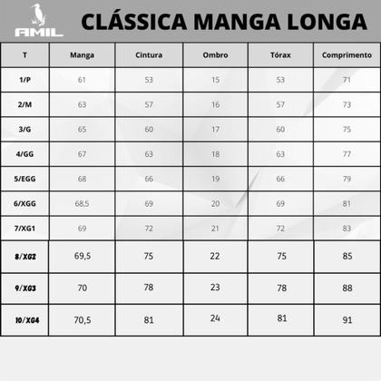 Imagem de Camisa Social Manga Longa Plus Size Luxo