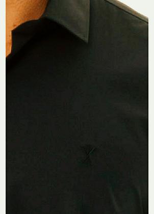 Imagem de Camisa Social Masc. Slim Fit Easy Care Arrow - Preto