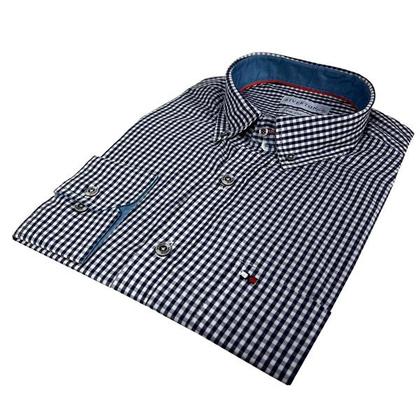 Imagem de Camisa Social Masculina Manga Longa Plus Size Riverton