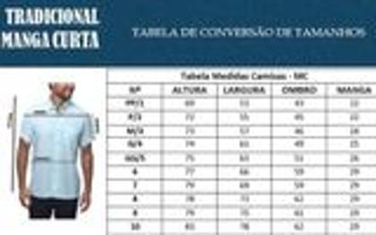 Imagem de Camisa Social Plus Size Manga curta 1952 com bolso
