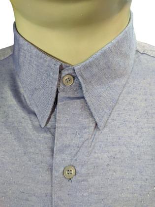 Imagem de Camisa Social Plus Size Manga curta 1952 com bolso