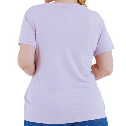 Imagem de Camisa T-shirts Plus Size Blusa Decote V Lisa 3013.6.C2
