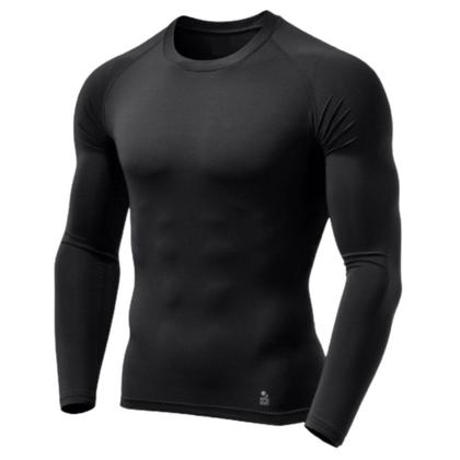 Imagem de Camisa Térmica Masculina Uv 50+ Segunda Pele Camiseta Blusa Malha Fria