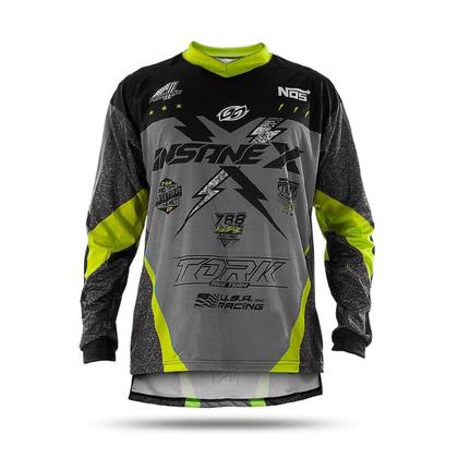 Imagem de Camisa Trilha Motocross Enduro Off Road Pro Tork Insane X Adulto Varias Cores