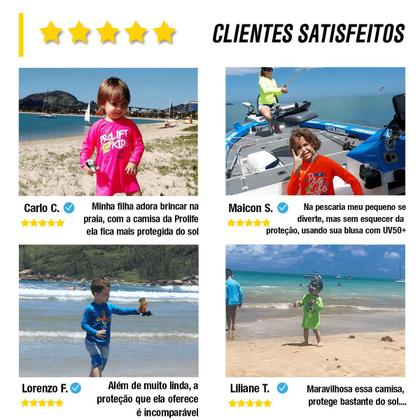 Imagem de Camisa UV Infantil Prolife 50+