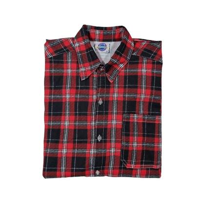Imagem de Camisa Xadrez Flanela Algodão Juvenil