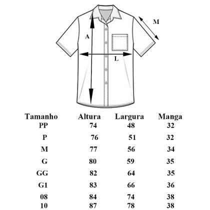 Imagem de Camisa Xadrez Manga Curta Os Vaqueiros Tradicional Country