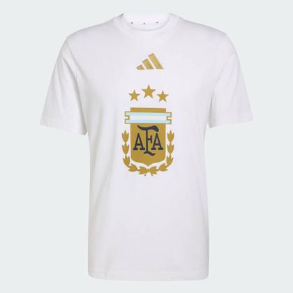 Imagem de Camiseta Adidas Argentina GR DNA Branca