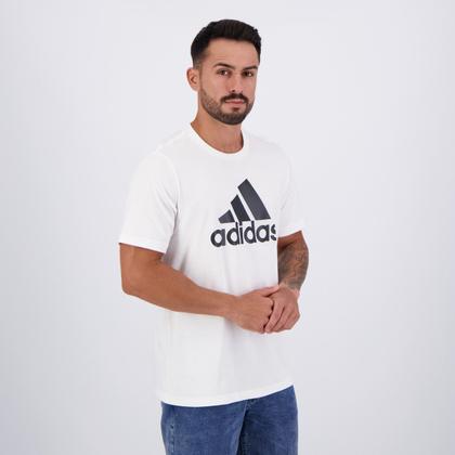 Imagem de Camiseta Adidas Basic BOS Branca e Preta
