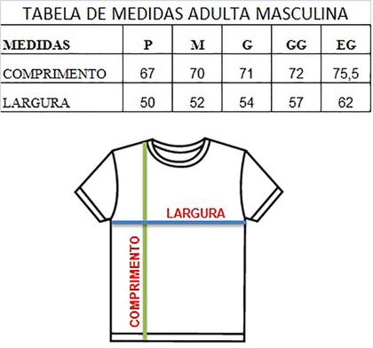 Imagem de Camiseta Adulta Masculina Brasil