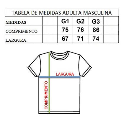 Imagem de Camiseta Adulta Temática Flash Back Retrô Tamanho Plus Size