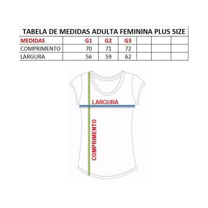 Imagem de Camiseta Adulta Temática Flash Back Retrô Tamanho Plus Size
