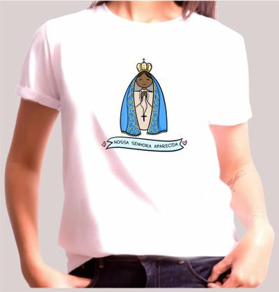 Imagem de Camiseta Adulto Nossa Senhora Aparecida Est.4 -  ZLprint