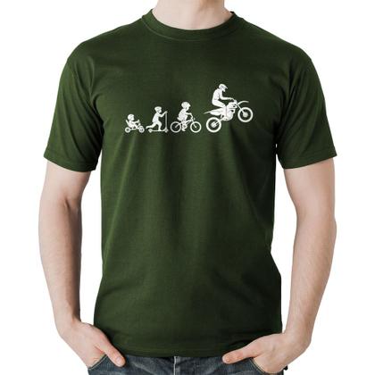 Imagem de Camiseta Algodão Evolução da Moto - Foca na Moda